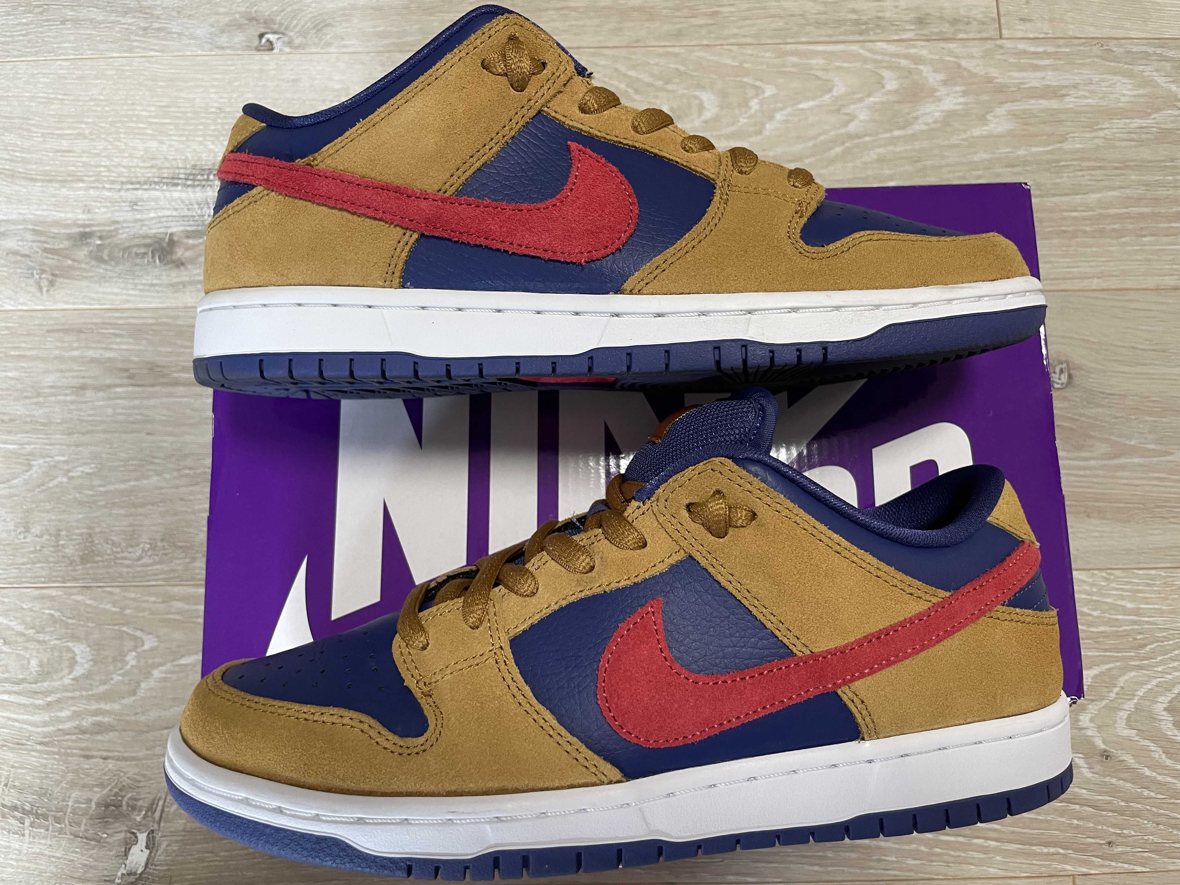 Nike SB Dunk Low Pro "Wheat and Purple"