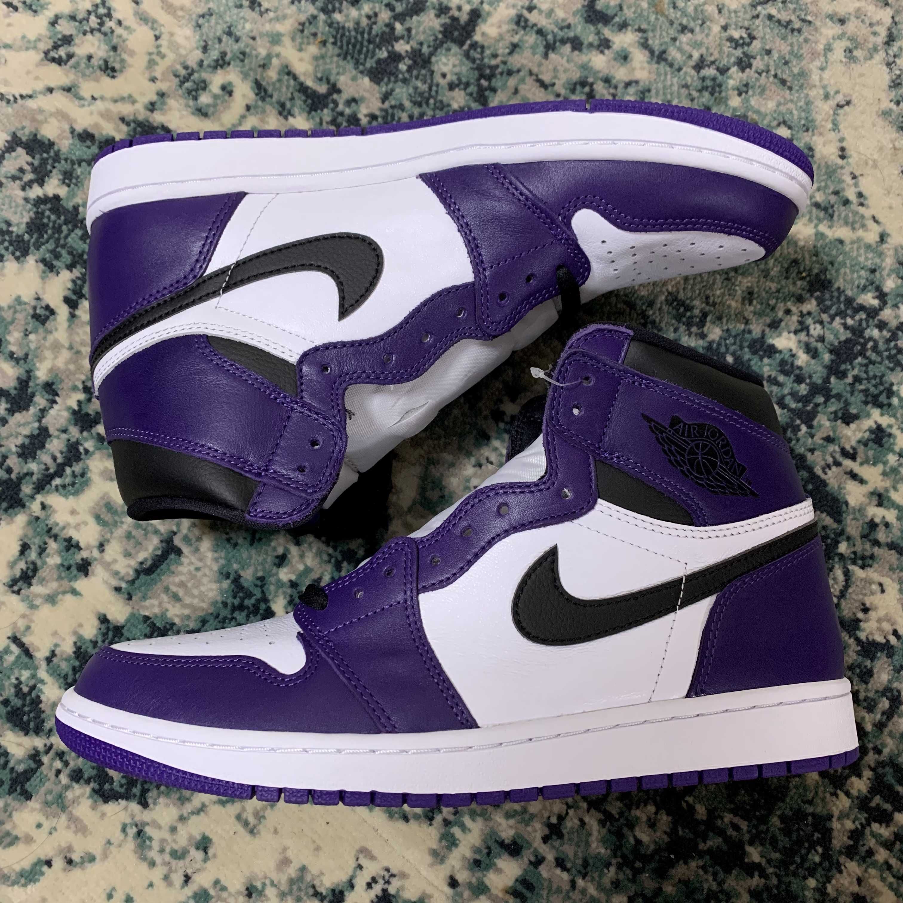 Nike Air Jordan 1 Retro High OG "Court Purple White/Black" (2020)