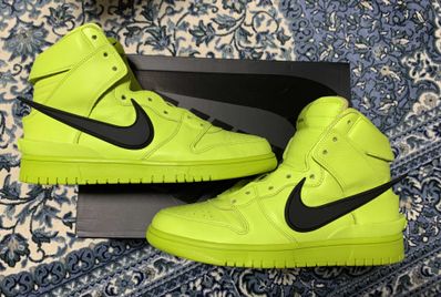 AMBUSH × NIKE DUNK HIGH "FLASH LIME"