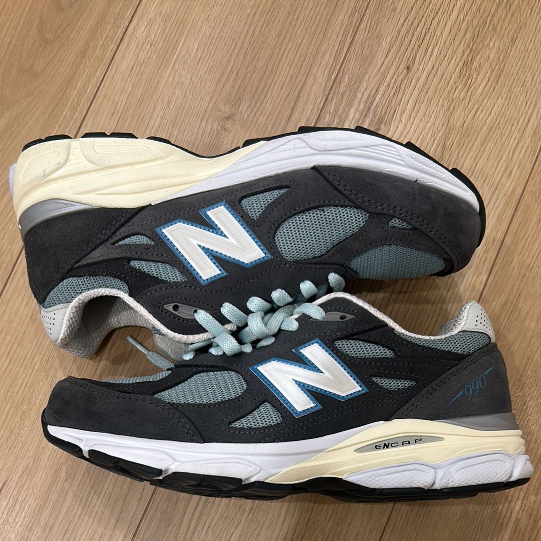 KITH × New Balance 990V3 "Steel Blue"