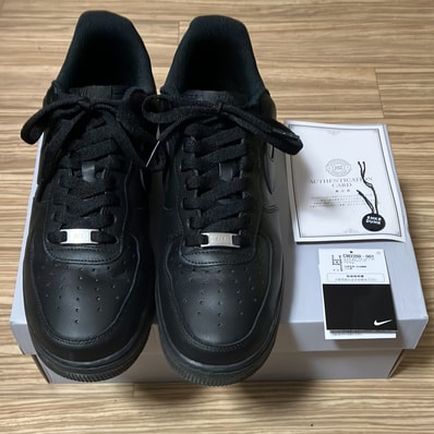 Nike Air Force 1 Low '07 "Black/Black"