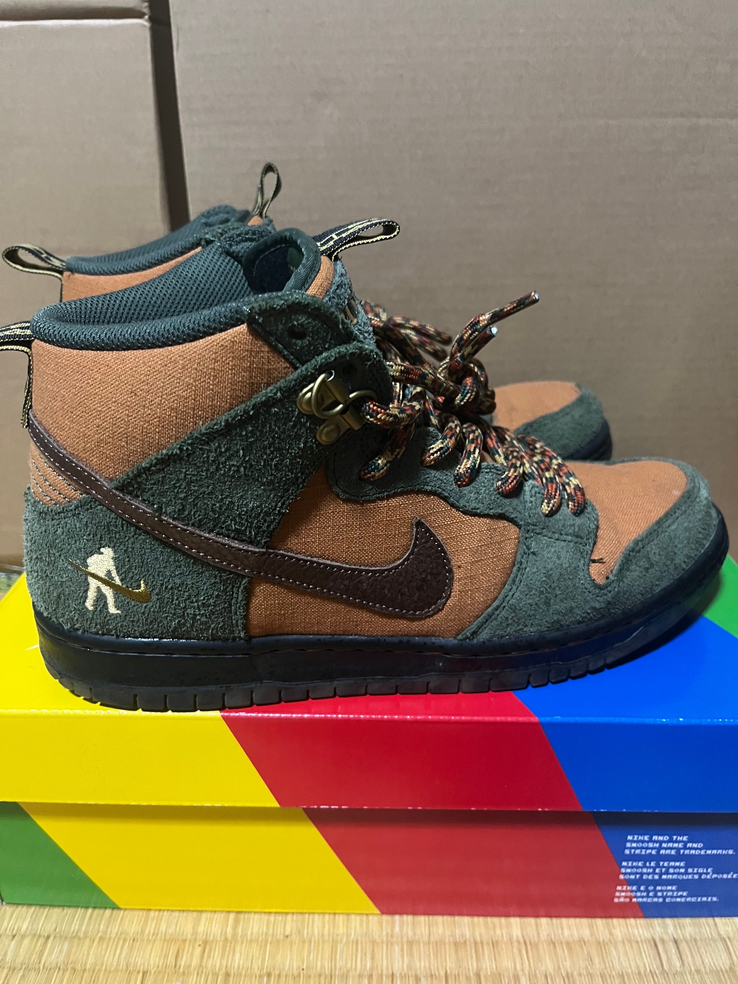 PASS~PORT × Nike SB Dunk High "Work Boot"