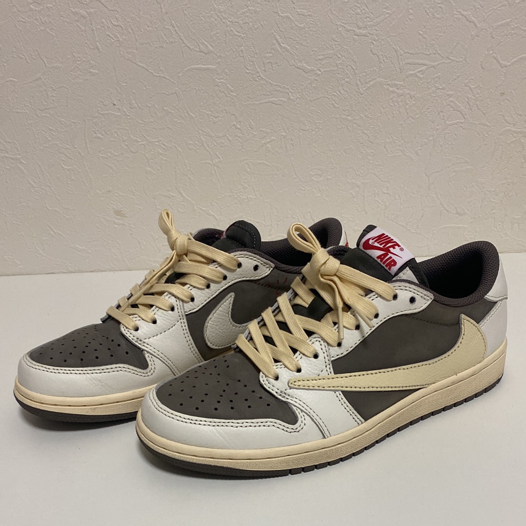 トラヴィススコット × ナイキ エアジョーダン1 ロー OG SP "リバース モカ/セイル アンド リッジロック"