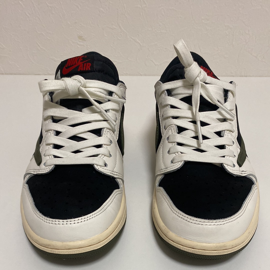 Travis Scott × Nike Women's Air Jordan 1 Low OG "Medium Olive"