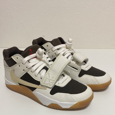 Travis Scott × Nike Jordan Jumpman Jack TR "Sail and Dark Mocha"