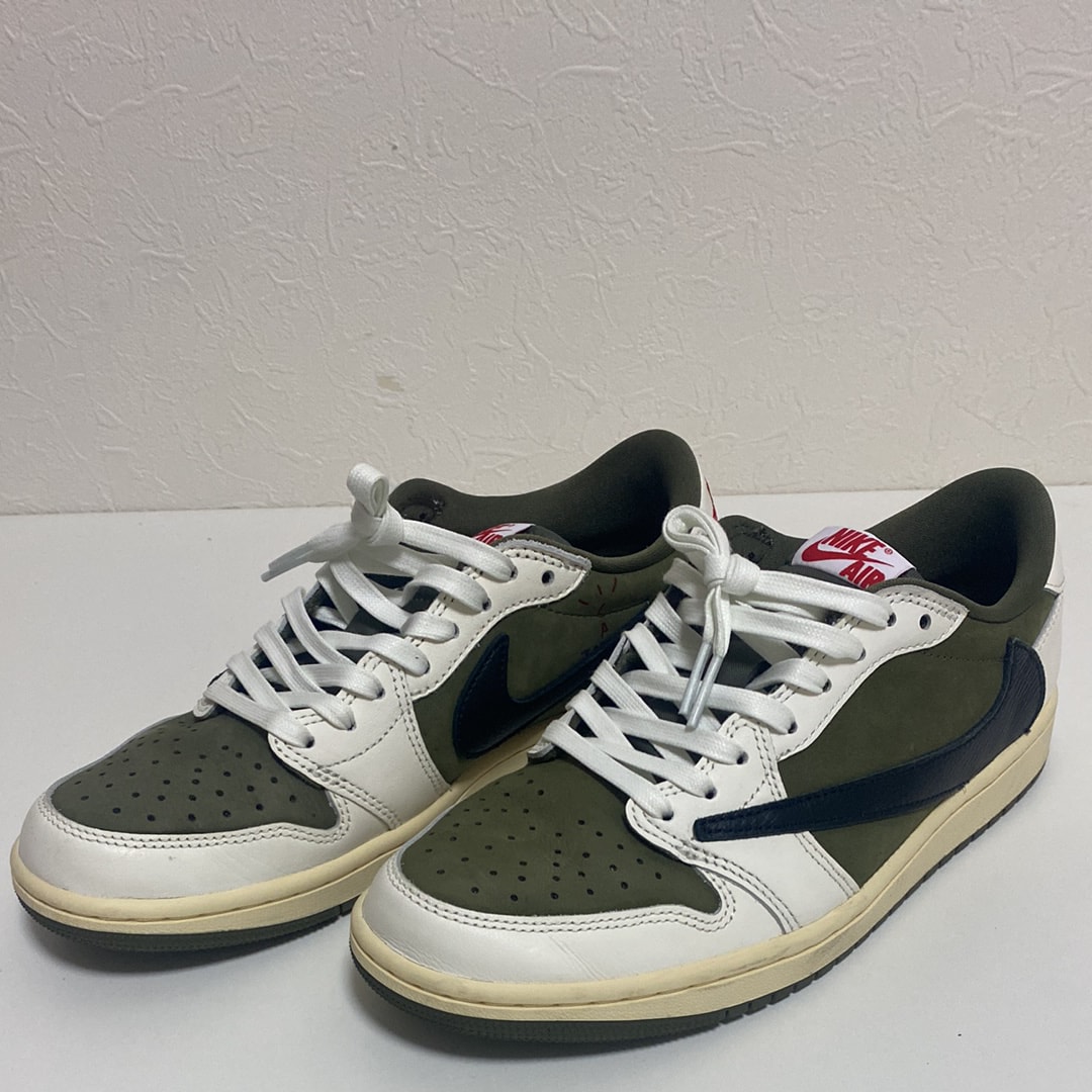 Travis Scott × Nike Air Jordan 1 Low OG SP "Reverse Olive"