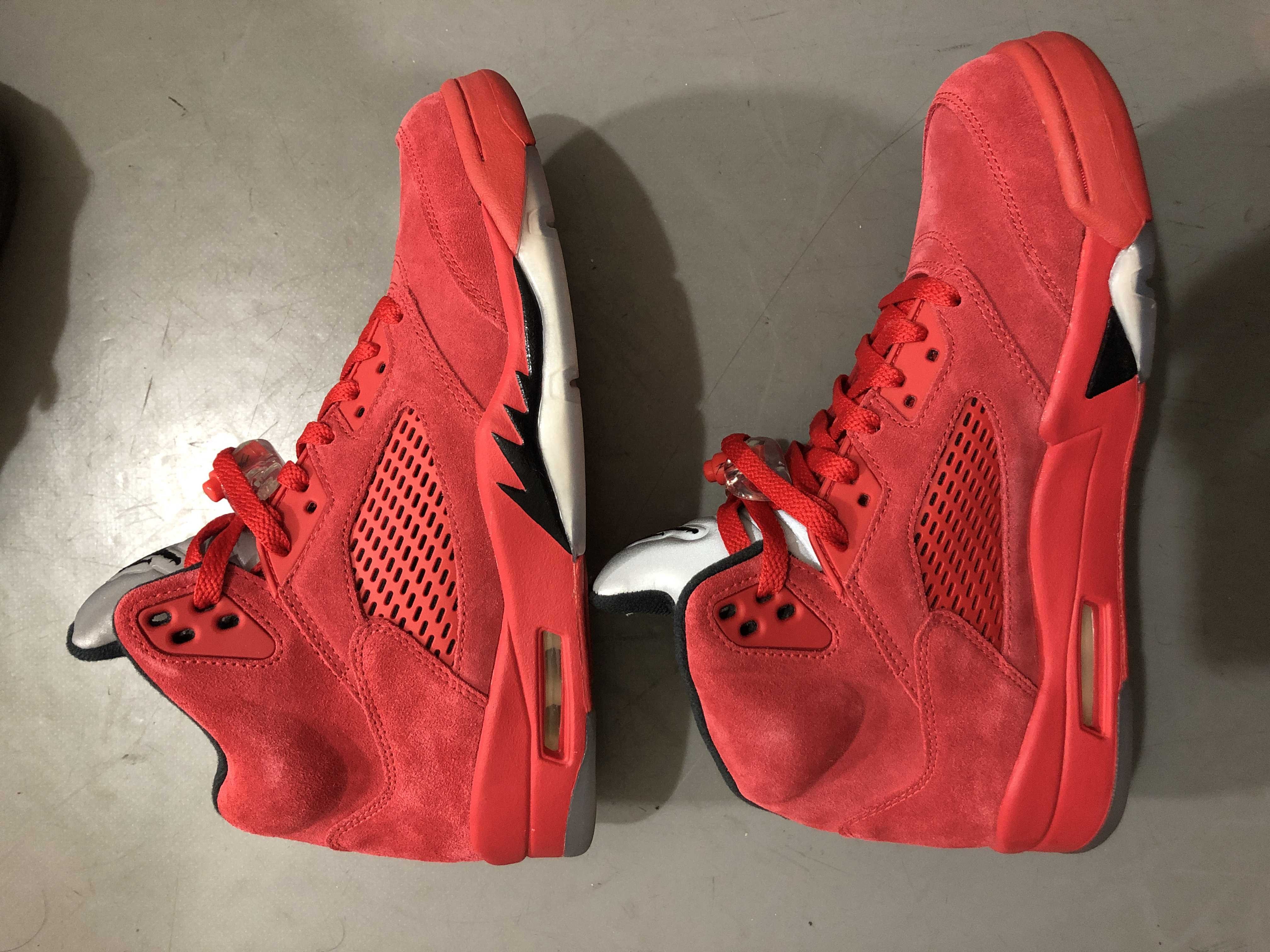 Nike Air Jordan 5 Ratro "Red Suede"