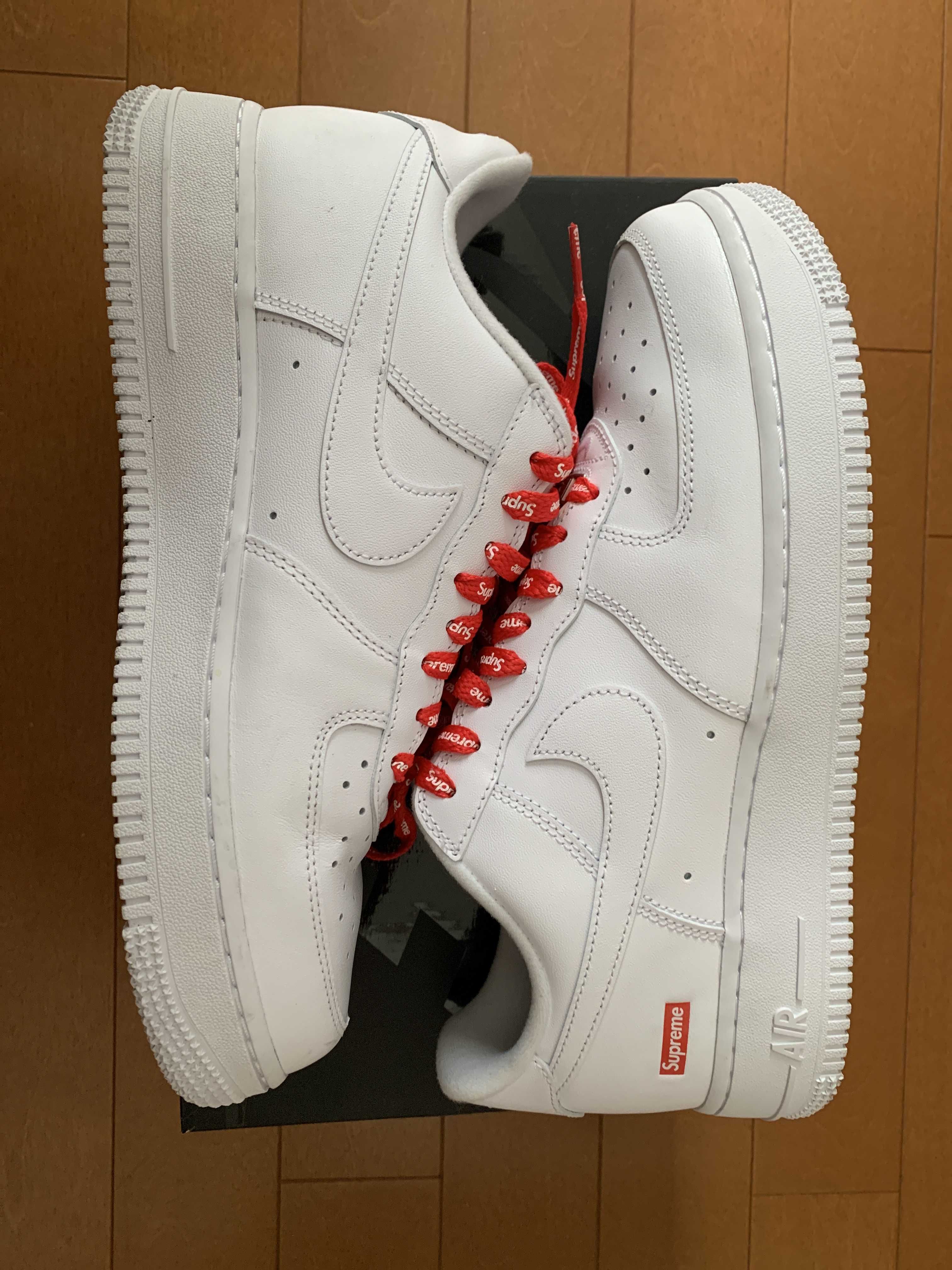 Supreme × Nike Air Force 1 Low "White"