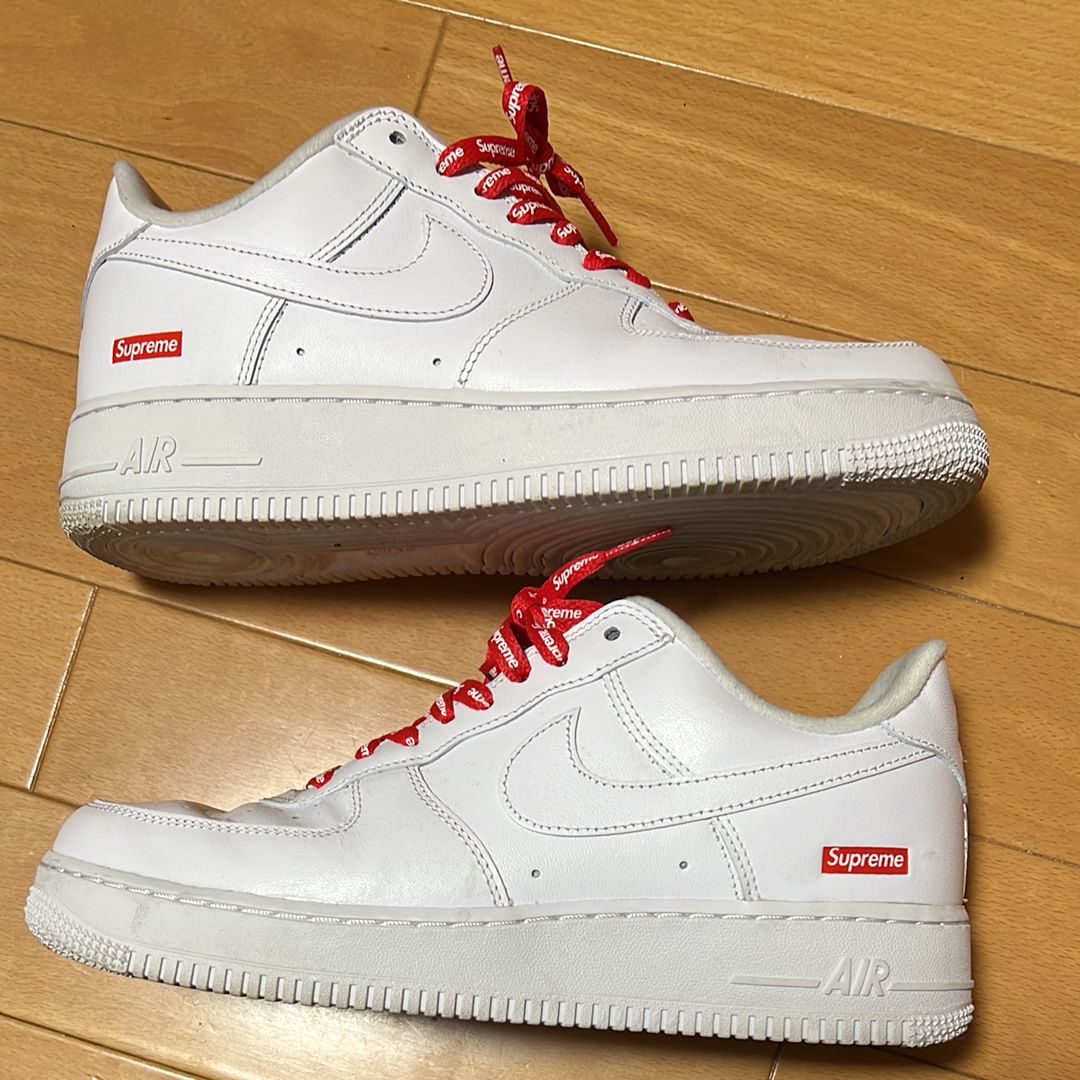 Supreme × Nike Air Force 1 Low "White"