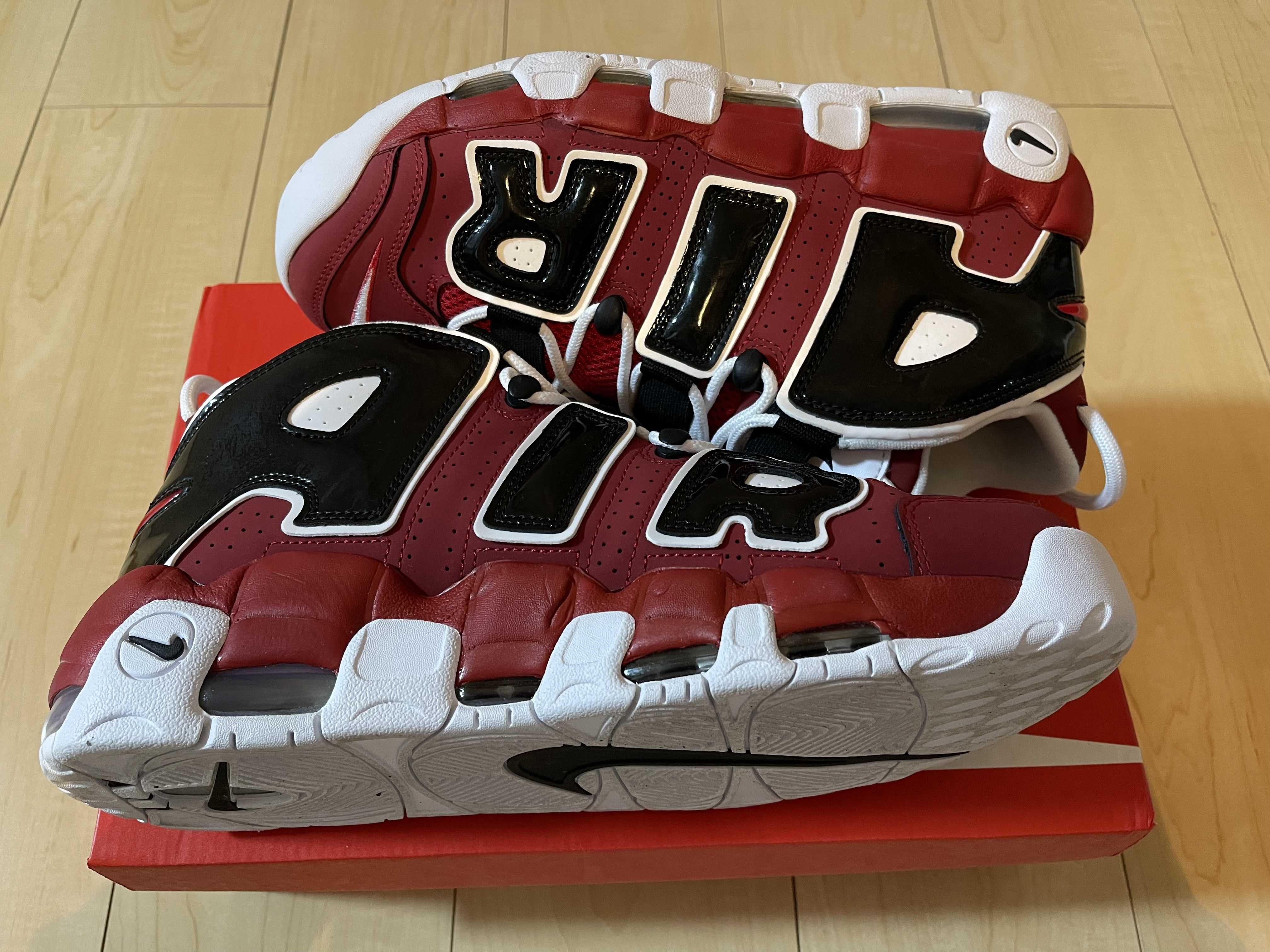 Nike Air More Uptempo ’96 "Black and Varsity Red" (2021)