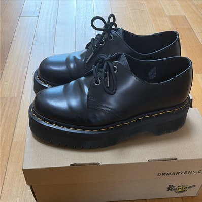 Dr.Martens Genix Nappa 1461 Quad 3-Eye Shoes "Black"