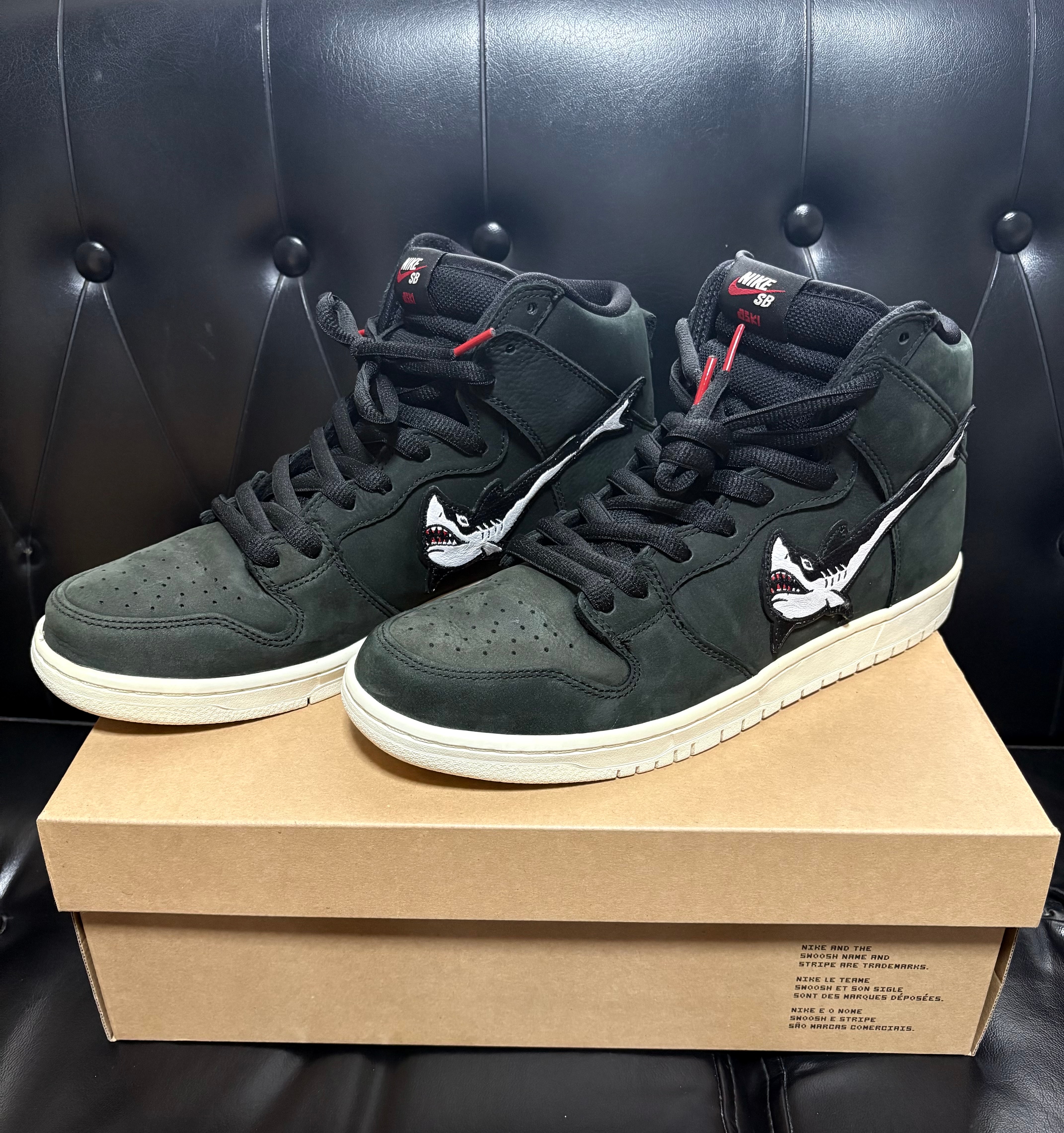 OSKI × Nike SB Shark Dunk High Pro "Black"