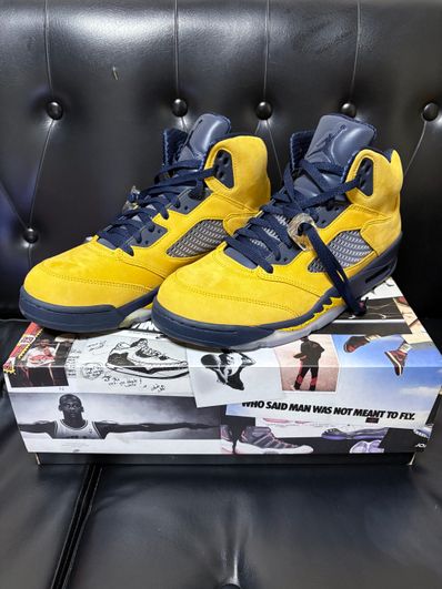 NIKE AIR JORDAN 5 "MICHIGAN"