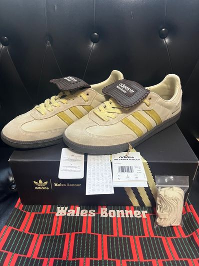 Wales Bonner × adidas Samba Nubuck "Beige"