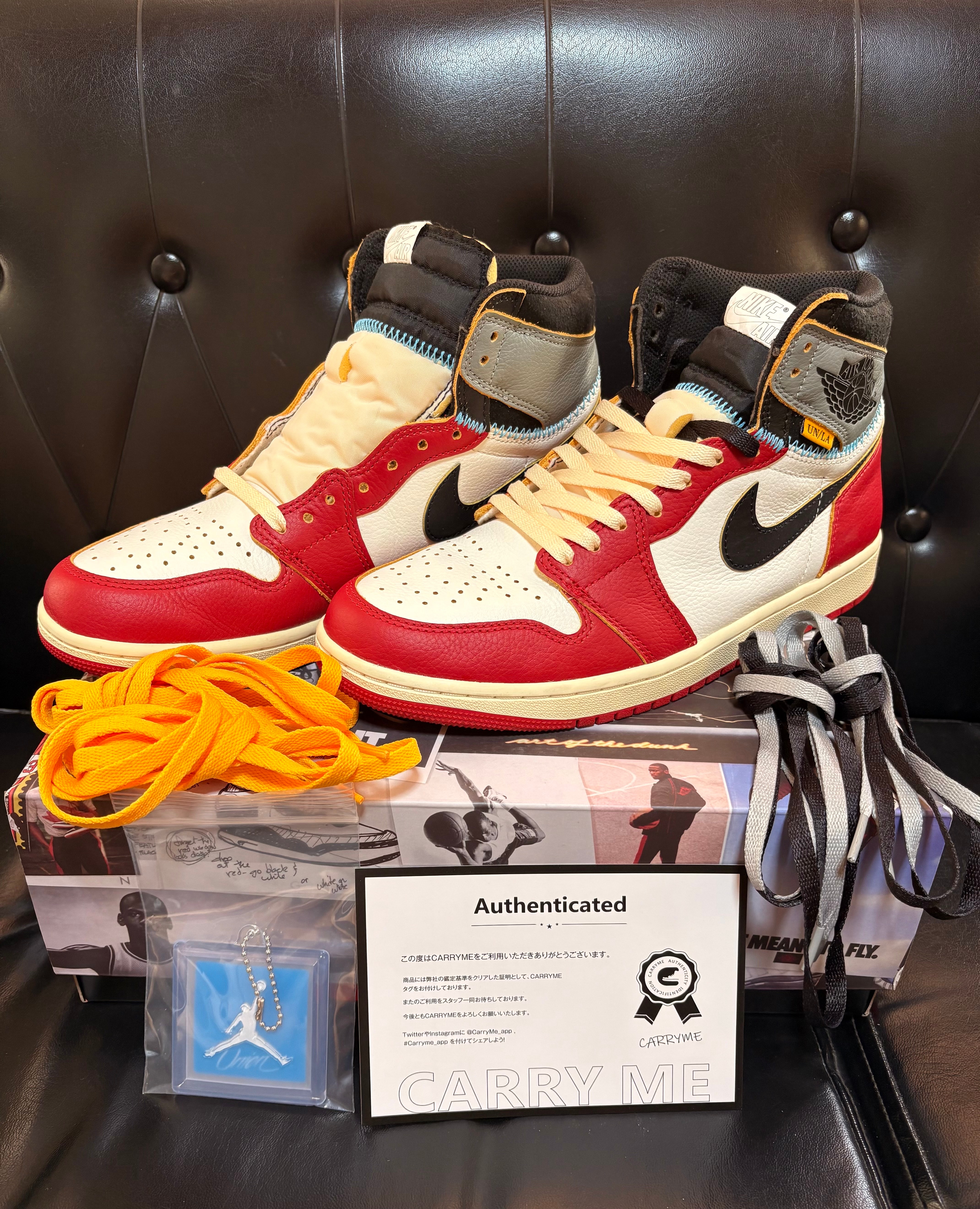 UNION × Nike Air Jordan 1 Retro High OG "Chicago/Shadow"