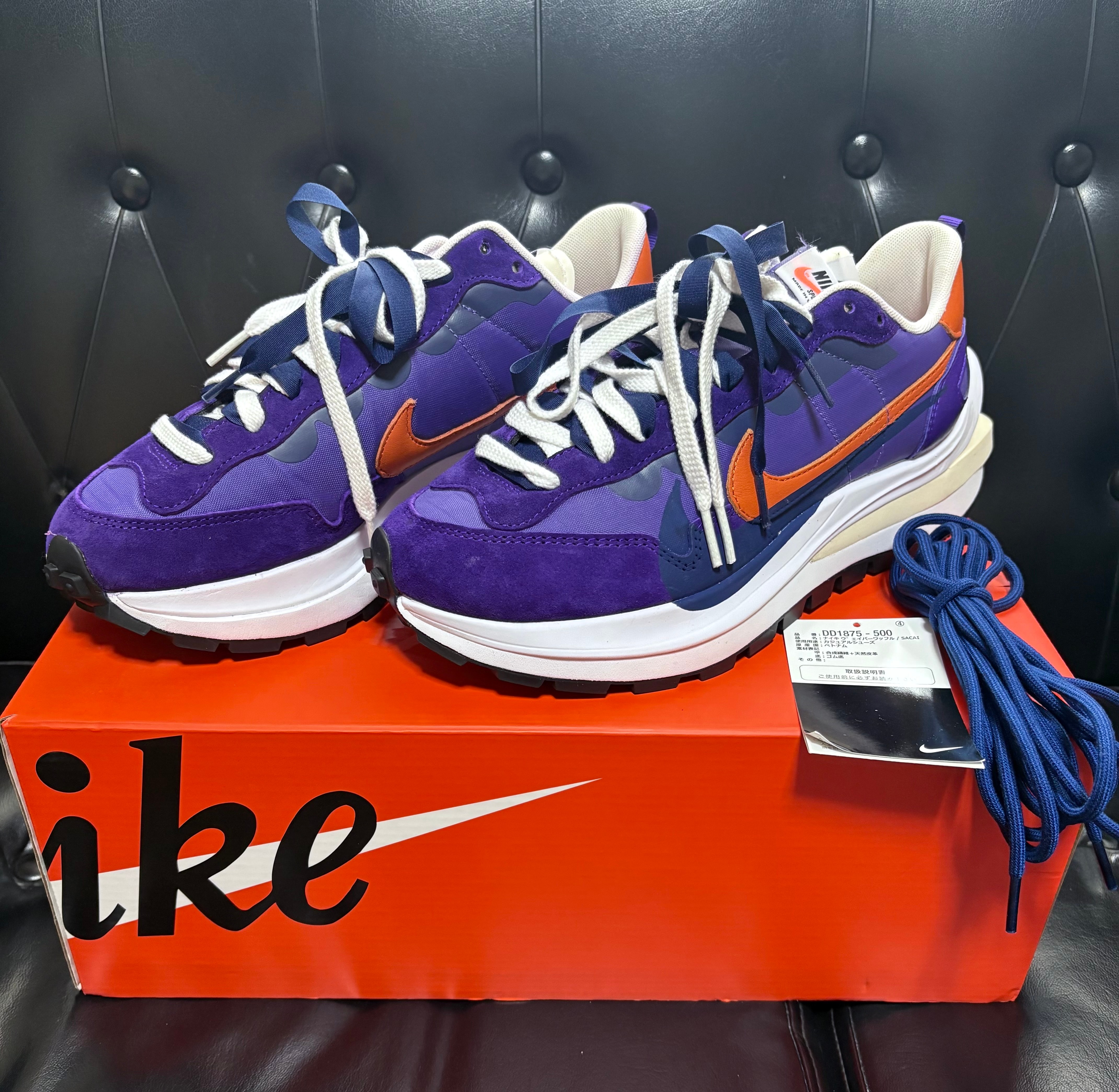 SACAI × NIKE VAPOR WAFFLE "DARK IRIS"
