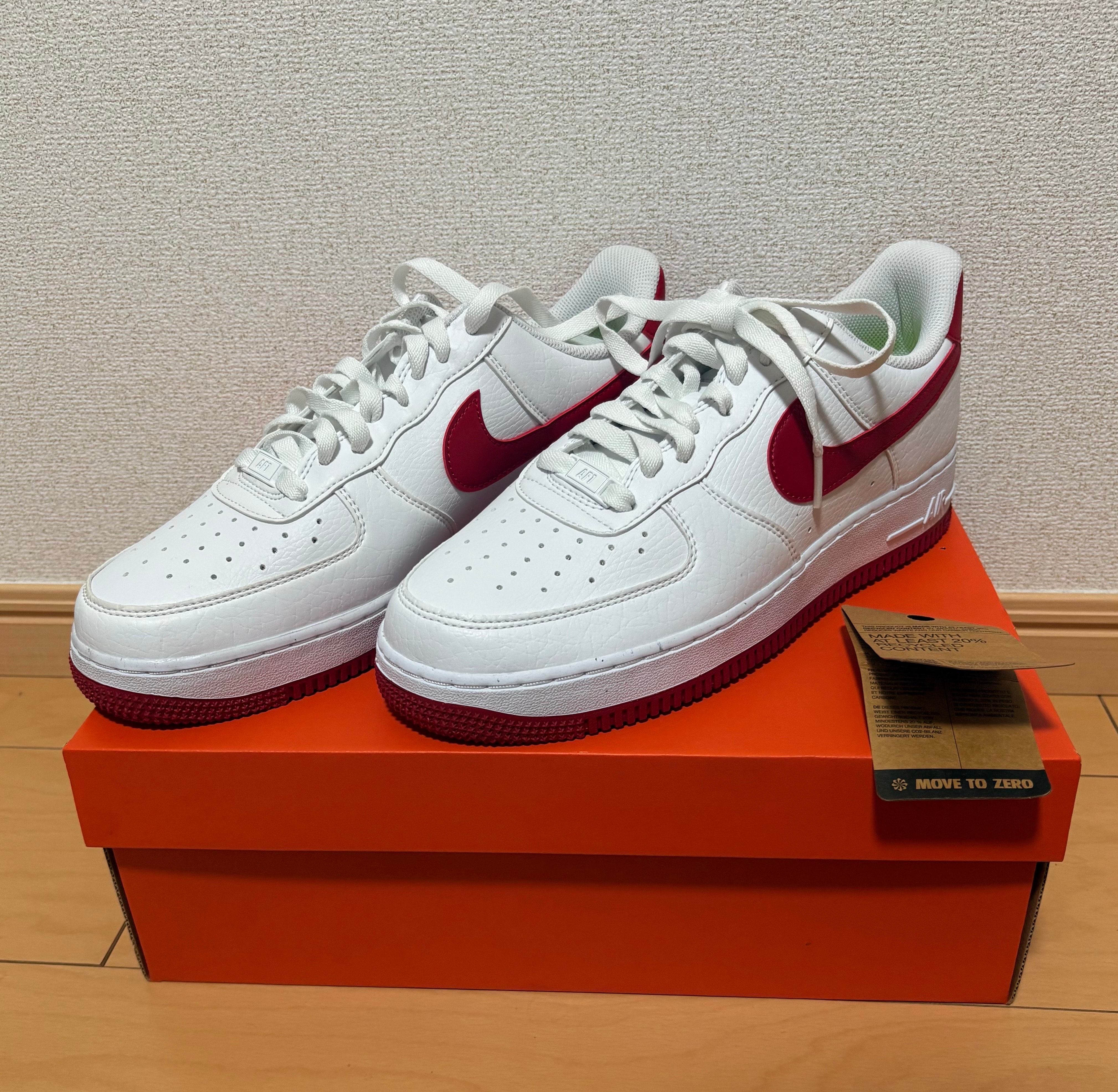 Nike Women's Air Force 1 Low Next Nature "White/Volt/Gym Red"