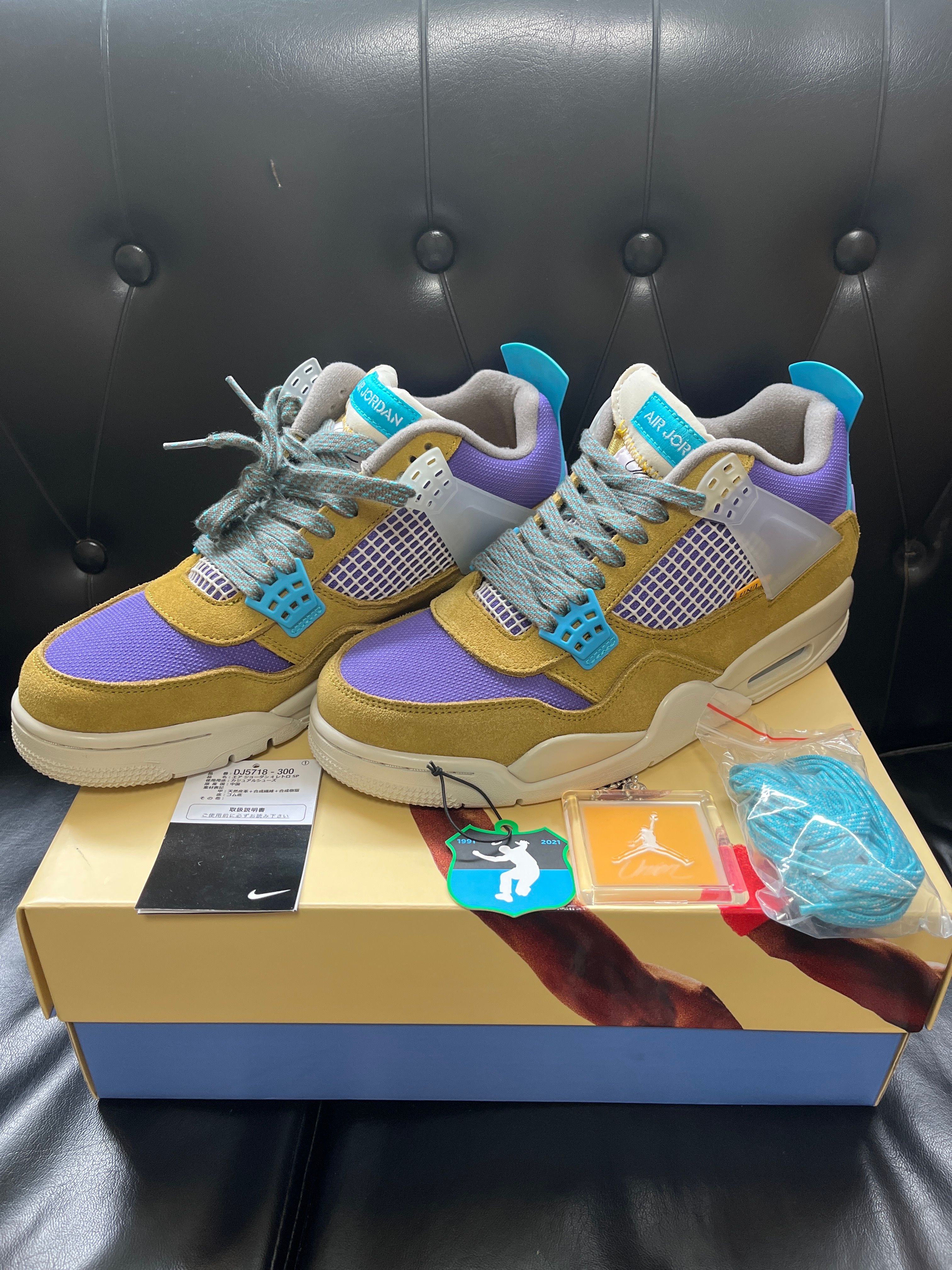 Union × Nike Air Jordan 4 SP "Desert Moss"