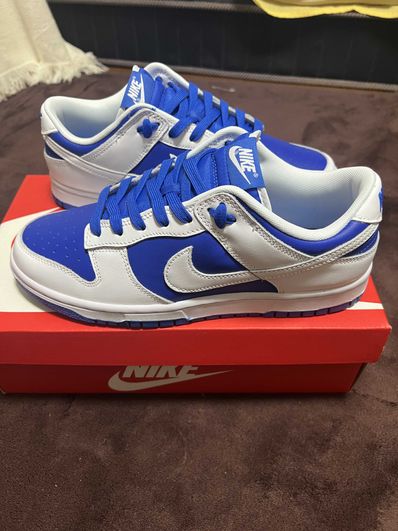 Nike Dunk Low Retro "Racer Blue and White"