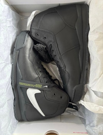 Stussy × Nike Baltoro High "Black/White"