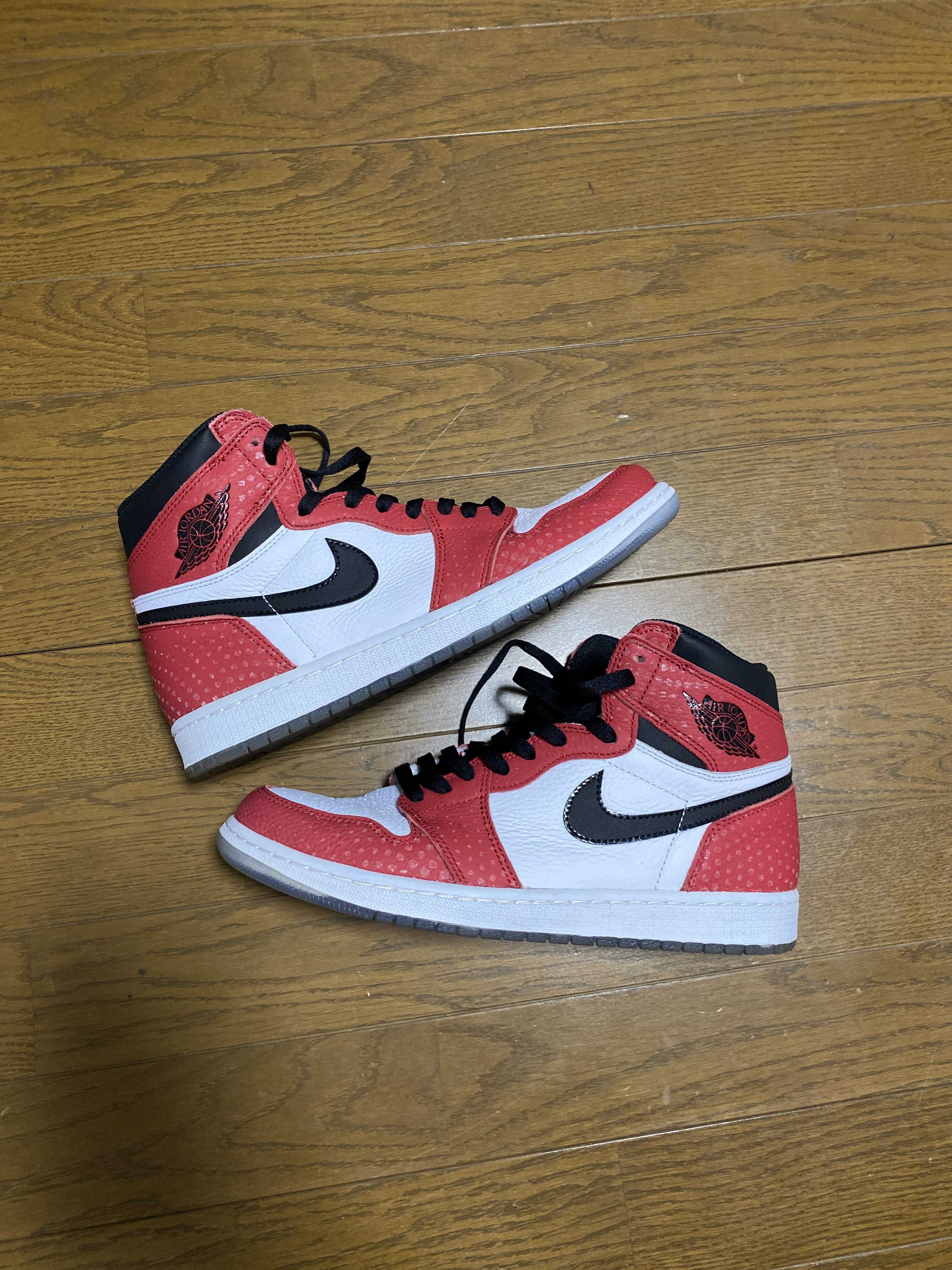 Spiderman × Nike Air Jordan 1 Origin Story "Gym Red/White/Photo Blue/Black"
