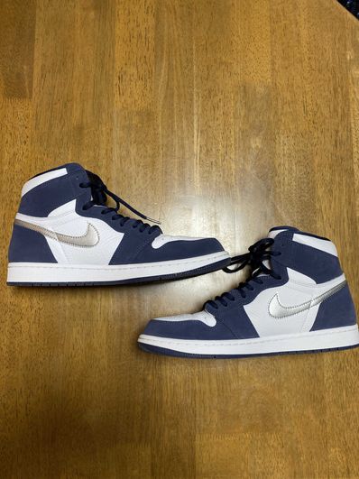 Nike Air Jordan 1 High OG CO.JP "White/Midnight Navy" (2020)(ブリーフケースなし)