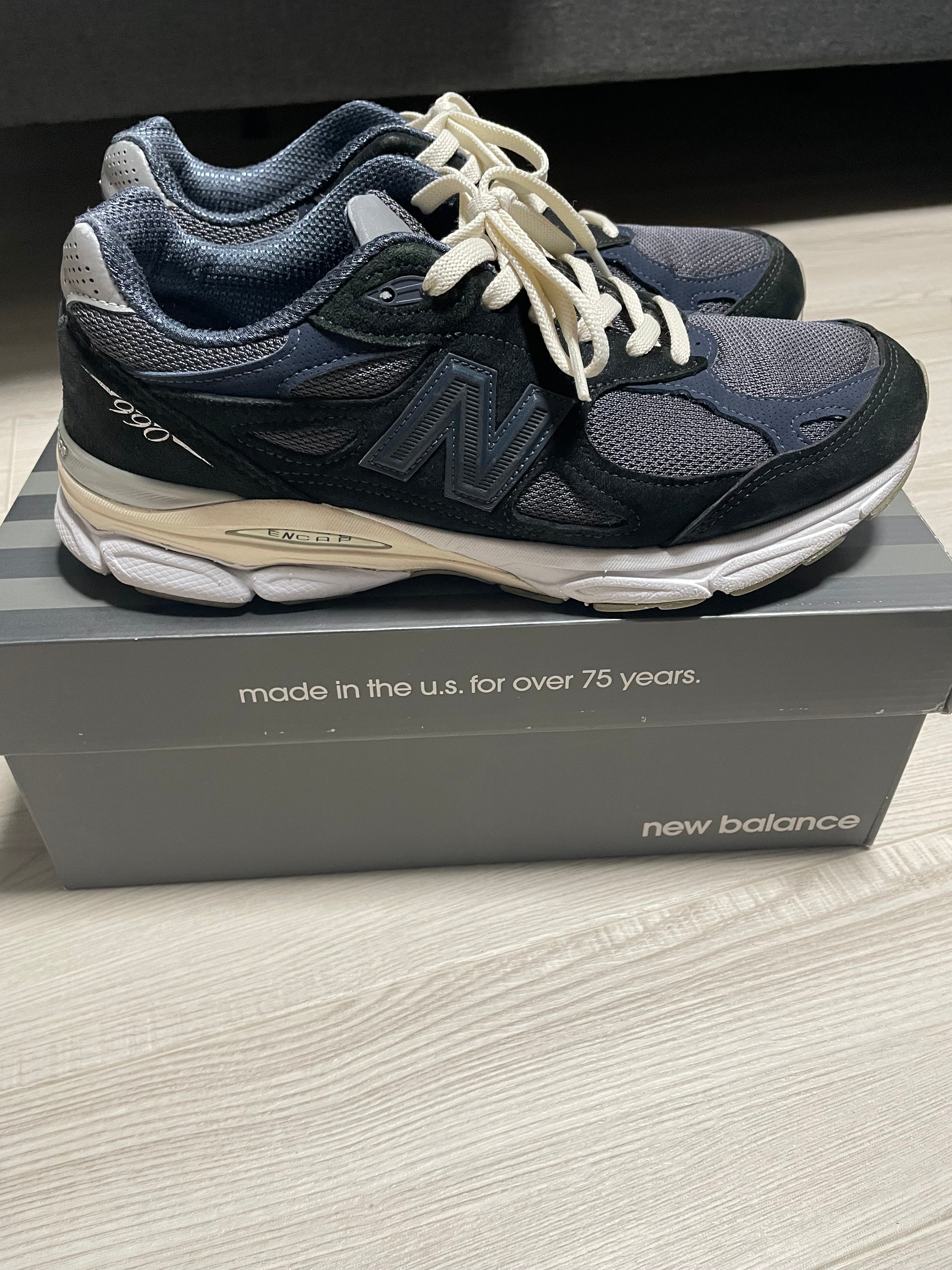 KITH Ronnie Fieg × New Balance 990V3 "Genesis/Navy"