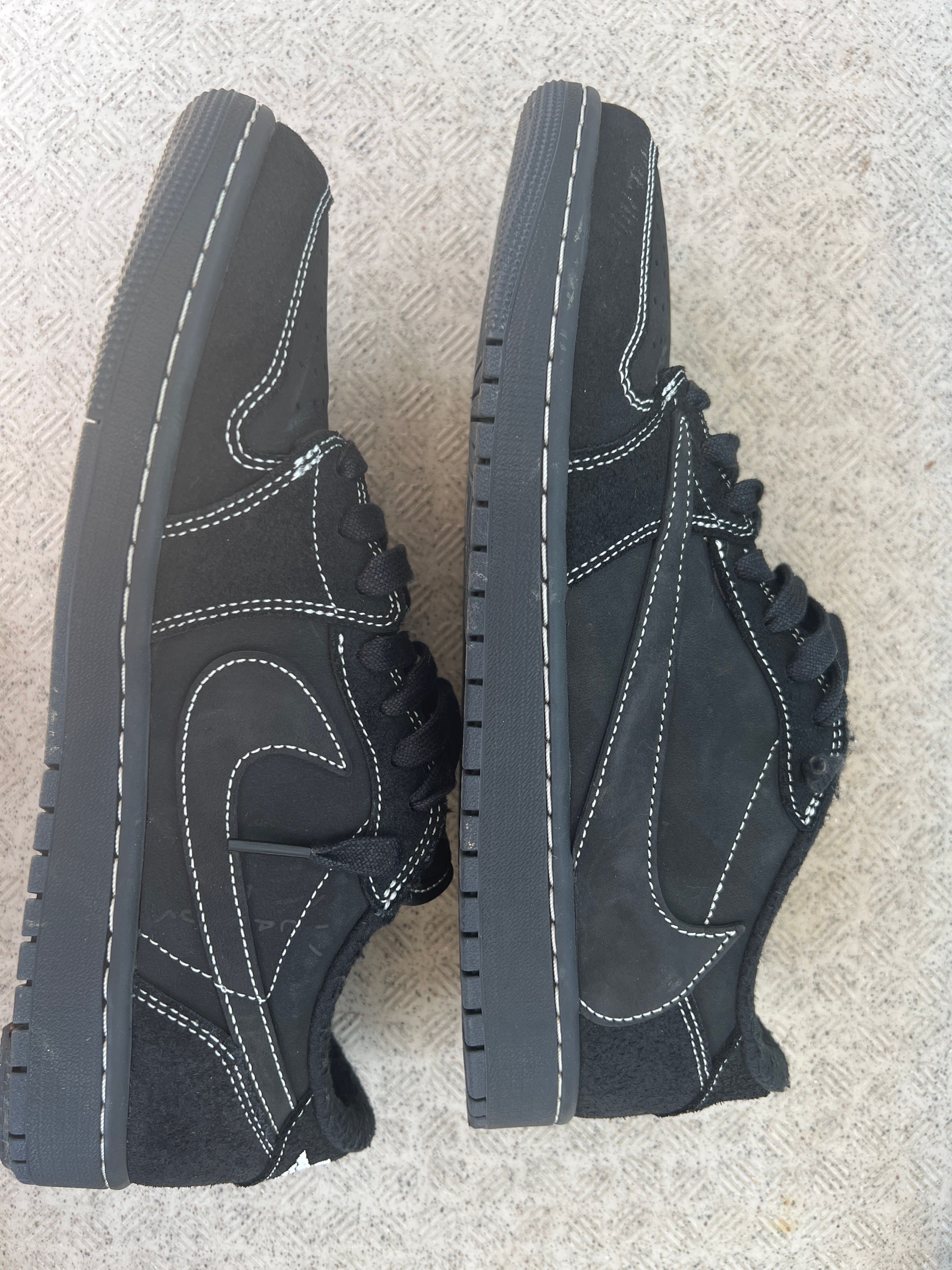 Travis Scott × Nike Air Jordan 1 Low OG SP "Black Phantom"