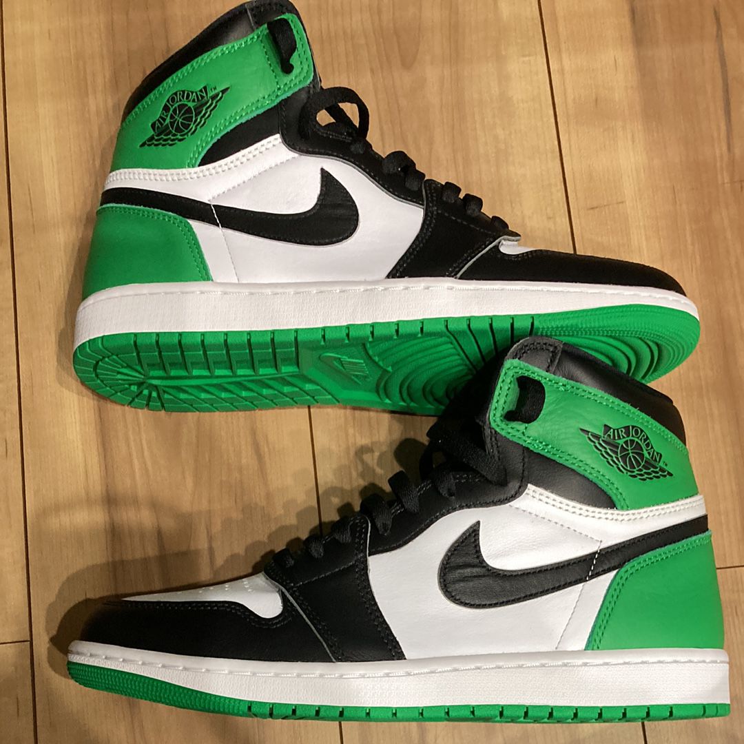 Nike Air Jordan 1 Retro High OG "Celtics/Black and Lucky Green" (2023)