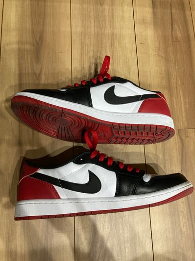 Nike Air Jordan 1 Retro Low OG "Black Toe"