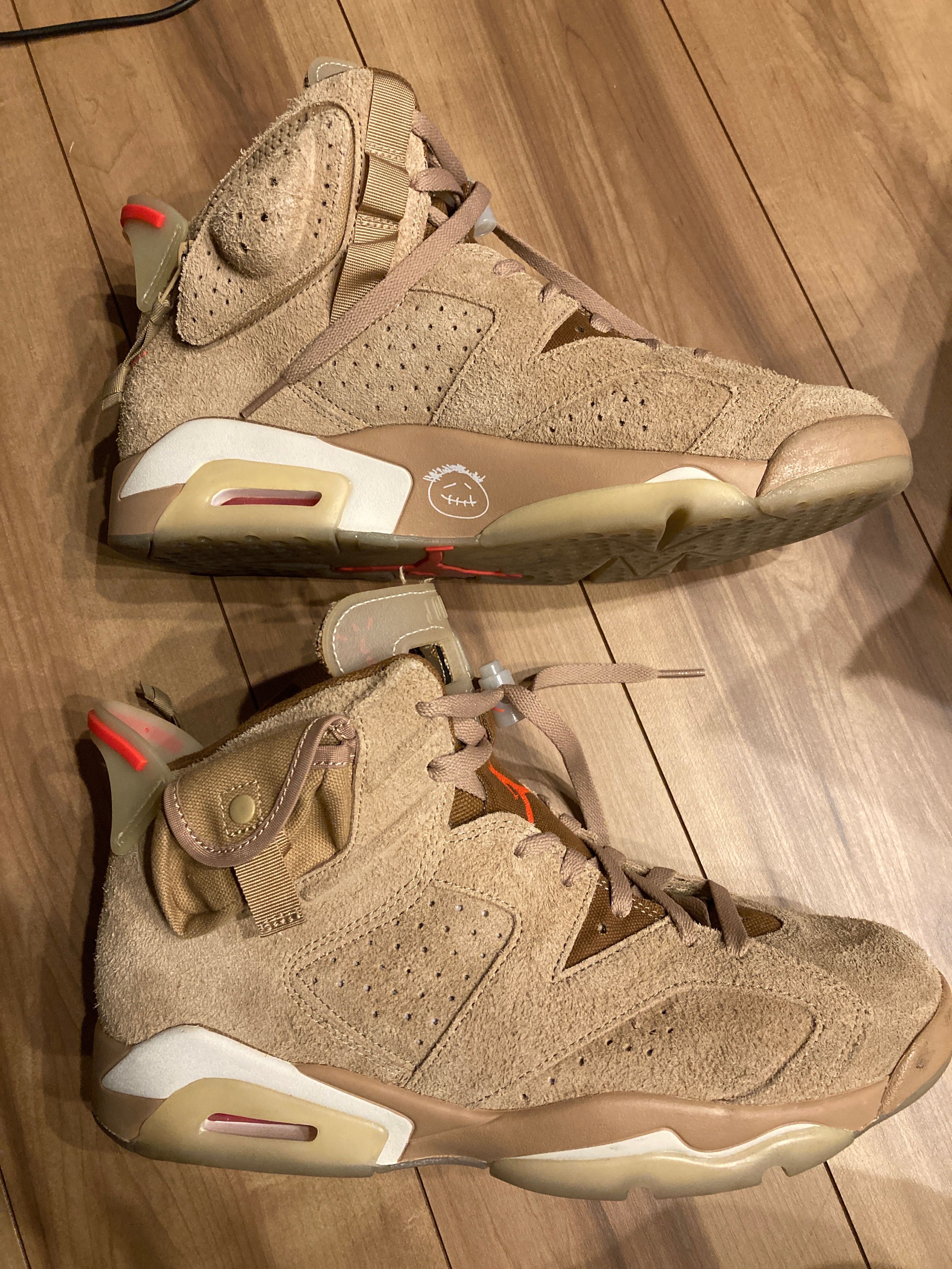 Travis Scott × Nike Air Jordan 6 "British Khaki"