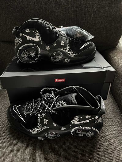 Supreme × Nike Air Zoom Flight 95 SP "Black/White"