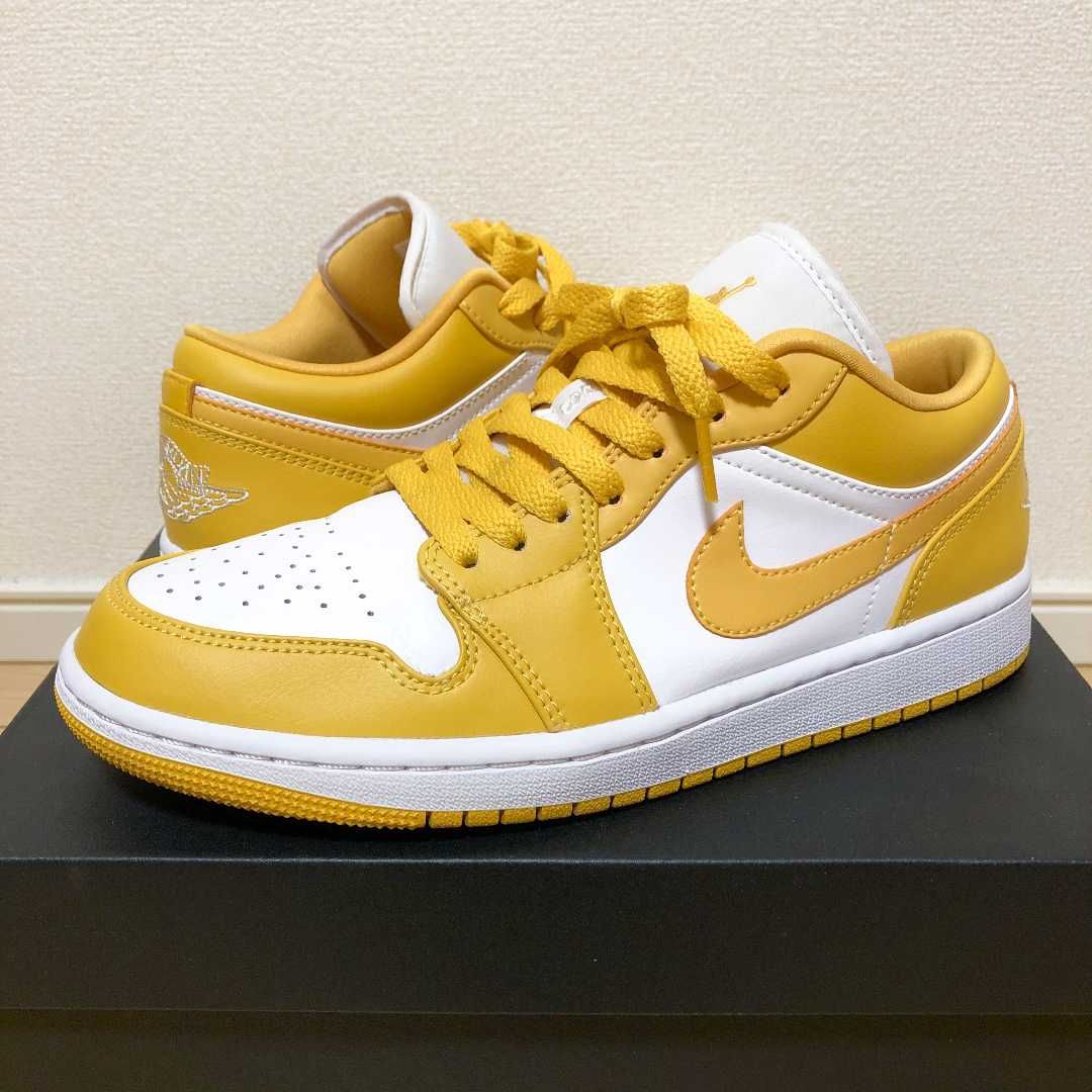 Nike Air Jordan 1 Low "White/Pollen"
