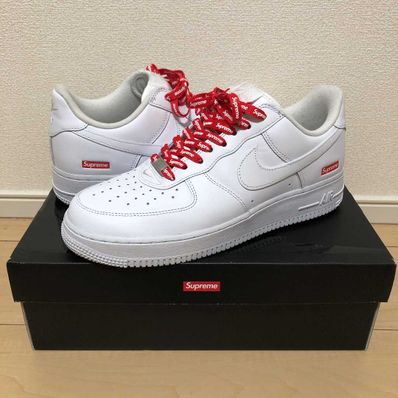 Supreme × Nike Air Force 1 Low "White"