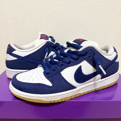 Nike SB Dunk Low "Los Angeles Dodgers/Deep Royal Blue"