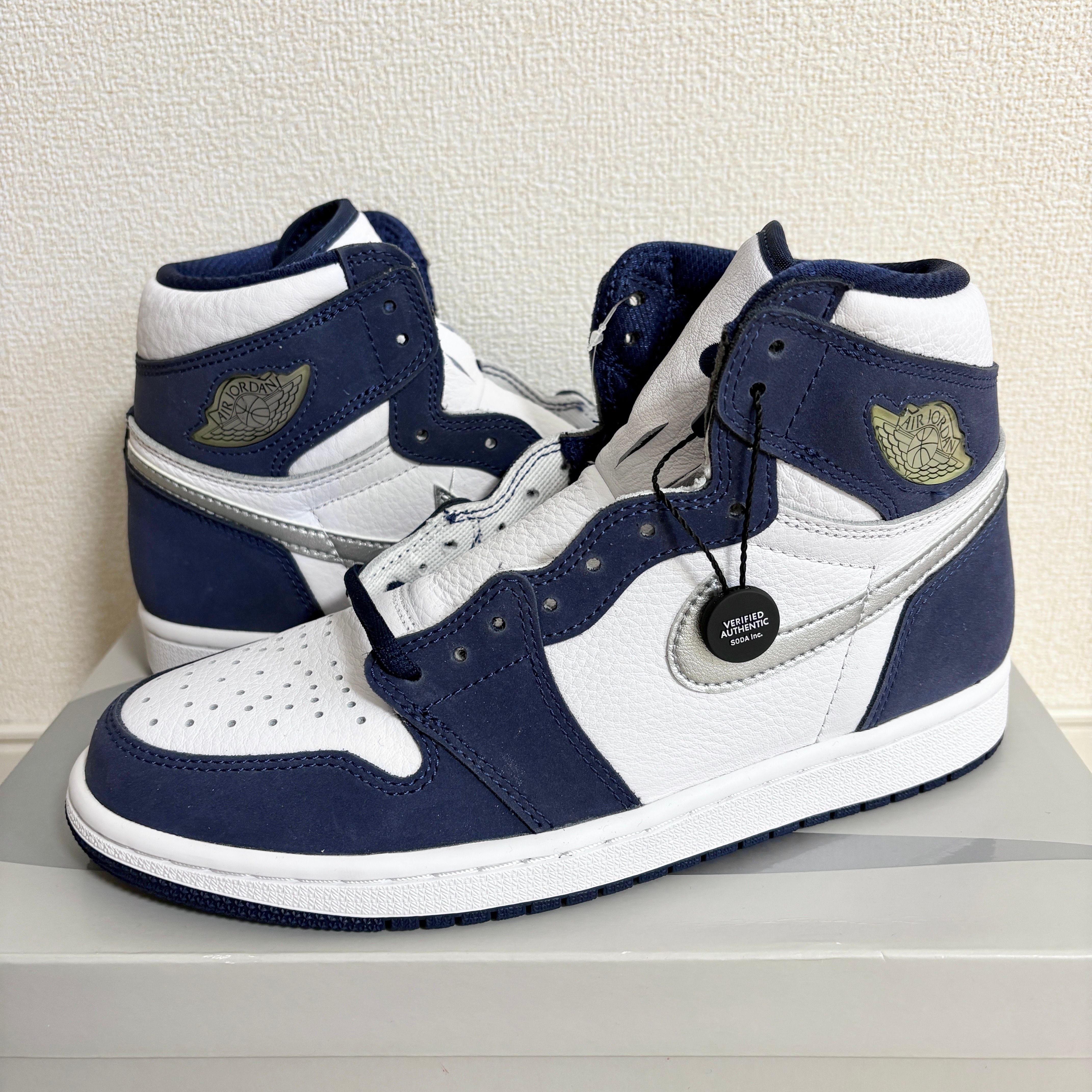 Nike Air Jordan 1 High OG CO.JP "White/Midnight Navy" (2020)(ブリーフケースなし)