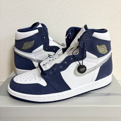 Nike Air Jordan 1 High OG CO.JP "White/Midnight Navy" (2020)(ブリーフケースなし)