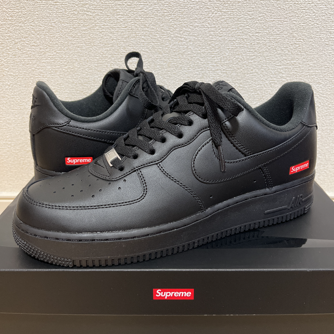 Supreme × Nike Air Force 1 Low "Black"