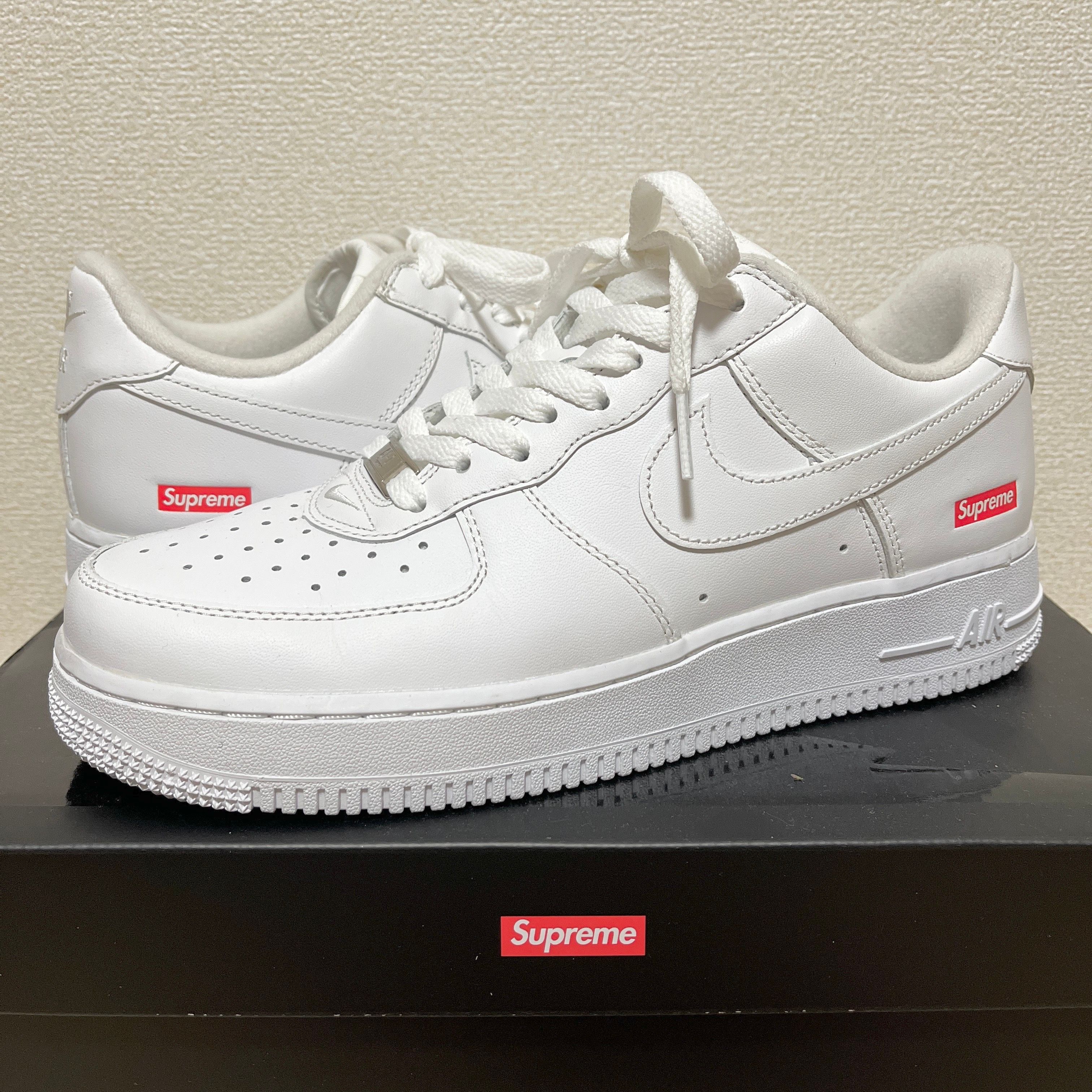 Supreme × Nike Air Force 1 Low "White"