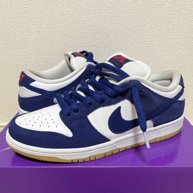 Nike SB Dunk Low "Los Angeles Dodgers/Deep Royal Blue"