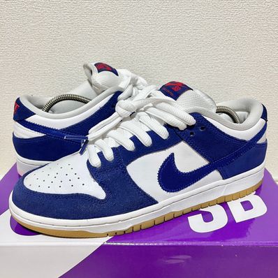 Nike SB Dunk Low "Los Angeles Dodgers/Deep Royal Blue"