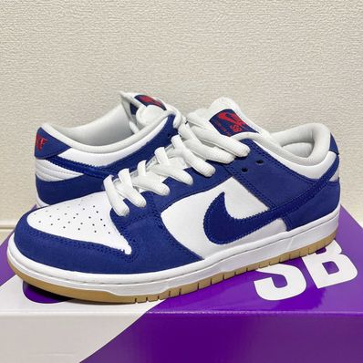 Nike SB Dunk Low "Los Angeles Dodgers/Deep Royal Blue"