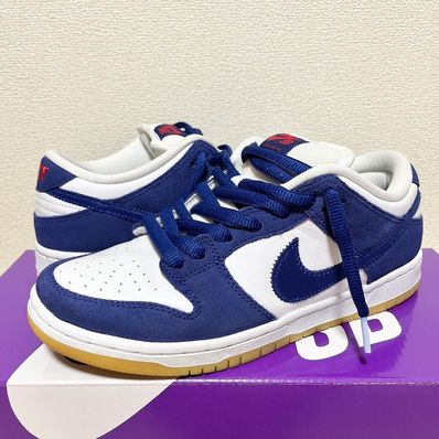 Nike SB Dunk Low "Los Angeles Dodgers/Deep Royal Blue"