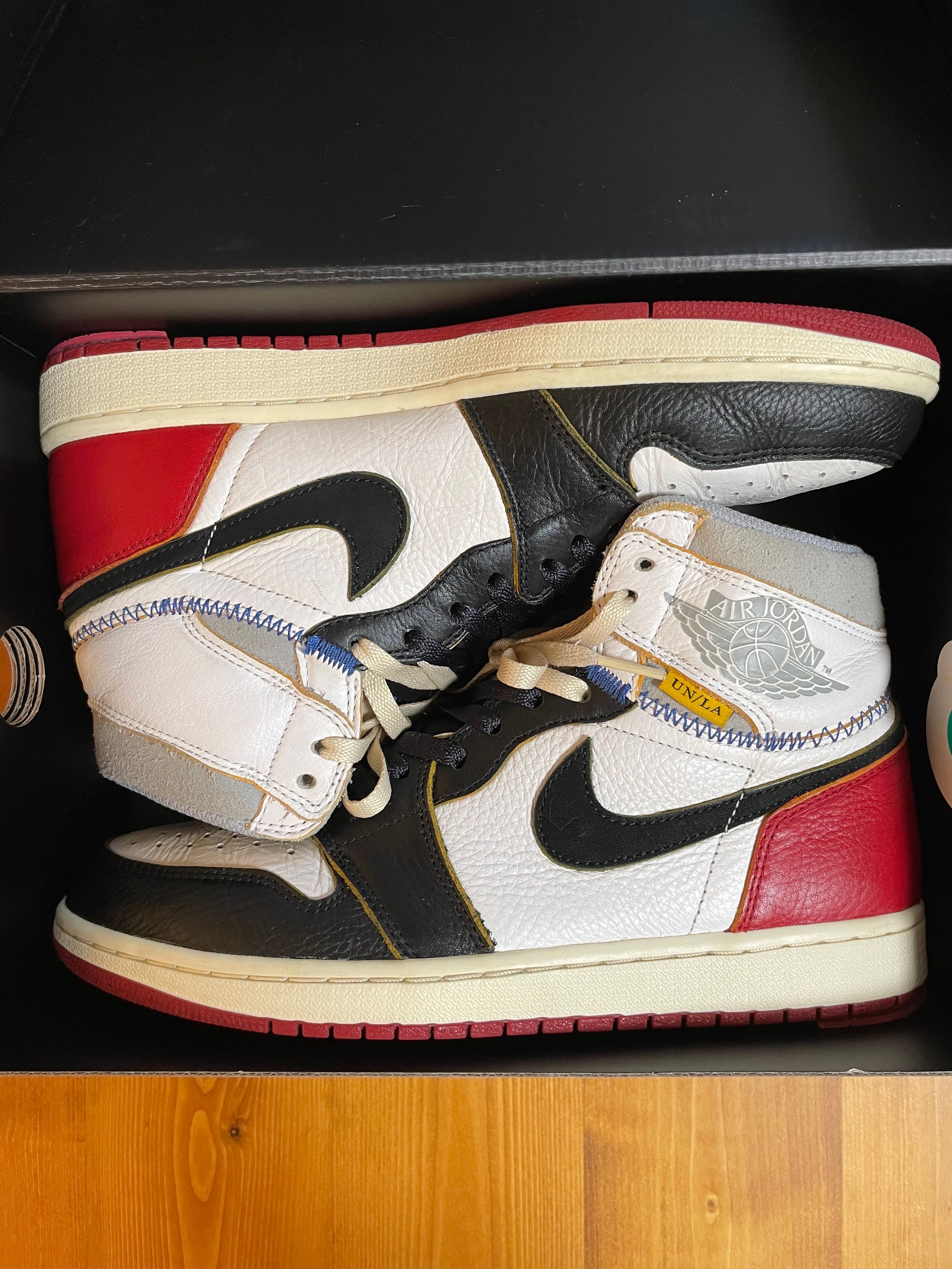 UNION × Nike Air Jordan 1 Retro High OG NRG "Varsity Red/Wolf Grey"