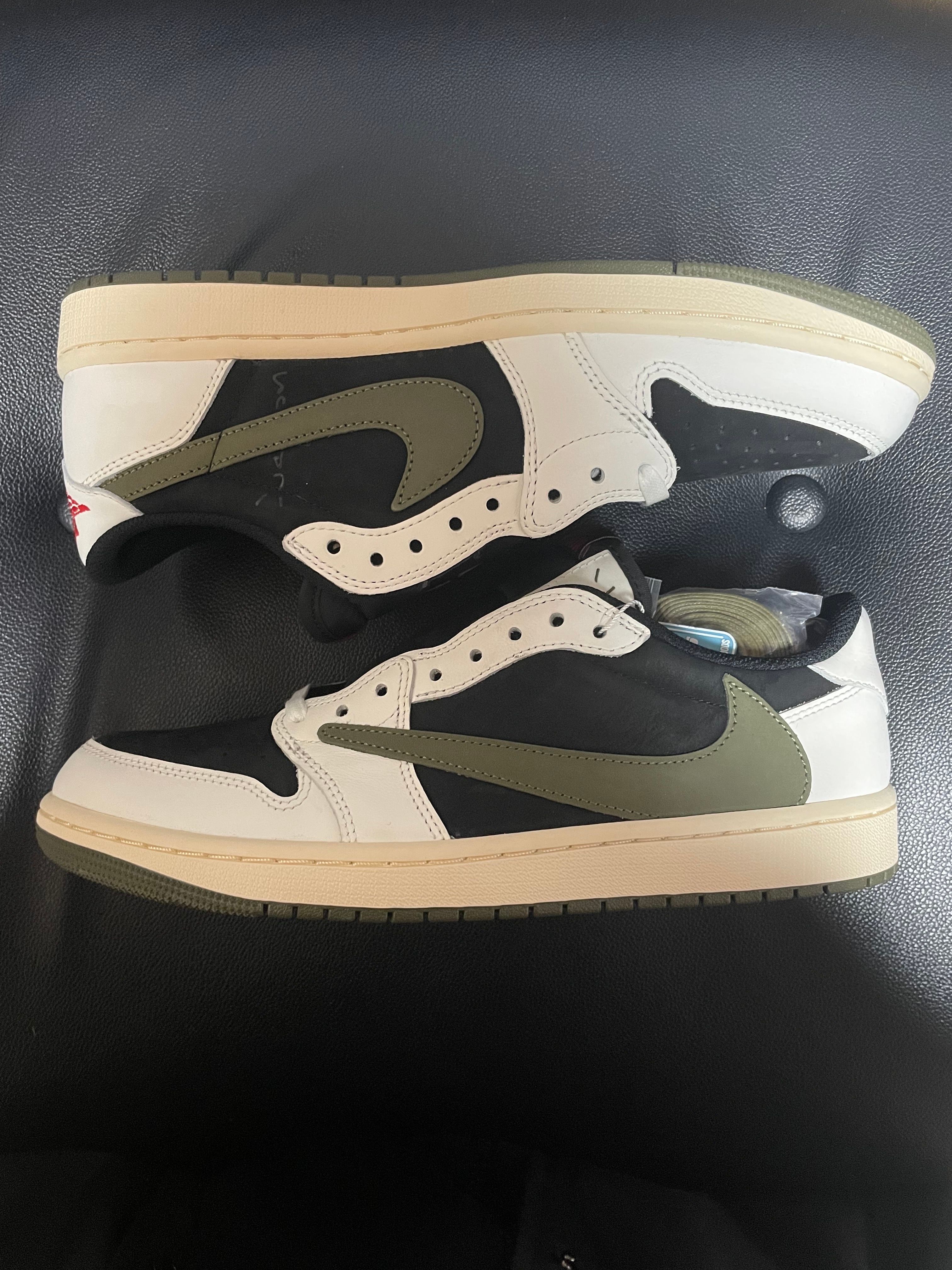 Travis Scott × Nike Women's Air Jordan 1 Low OG "Medium Olive"