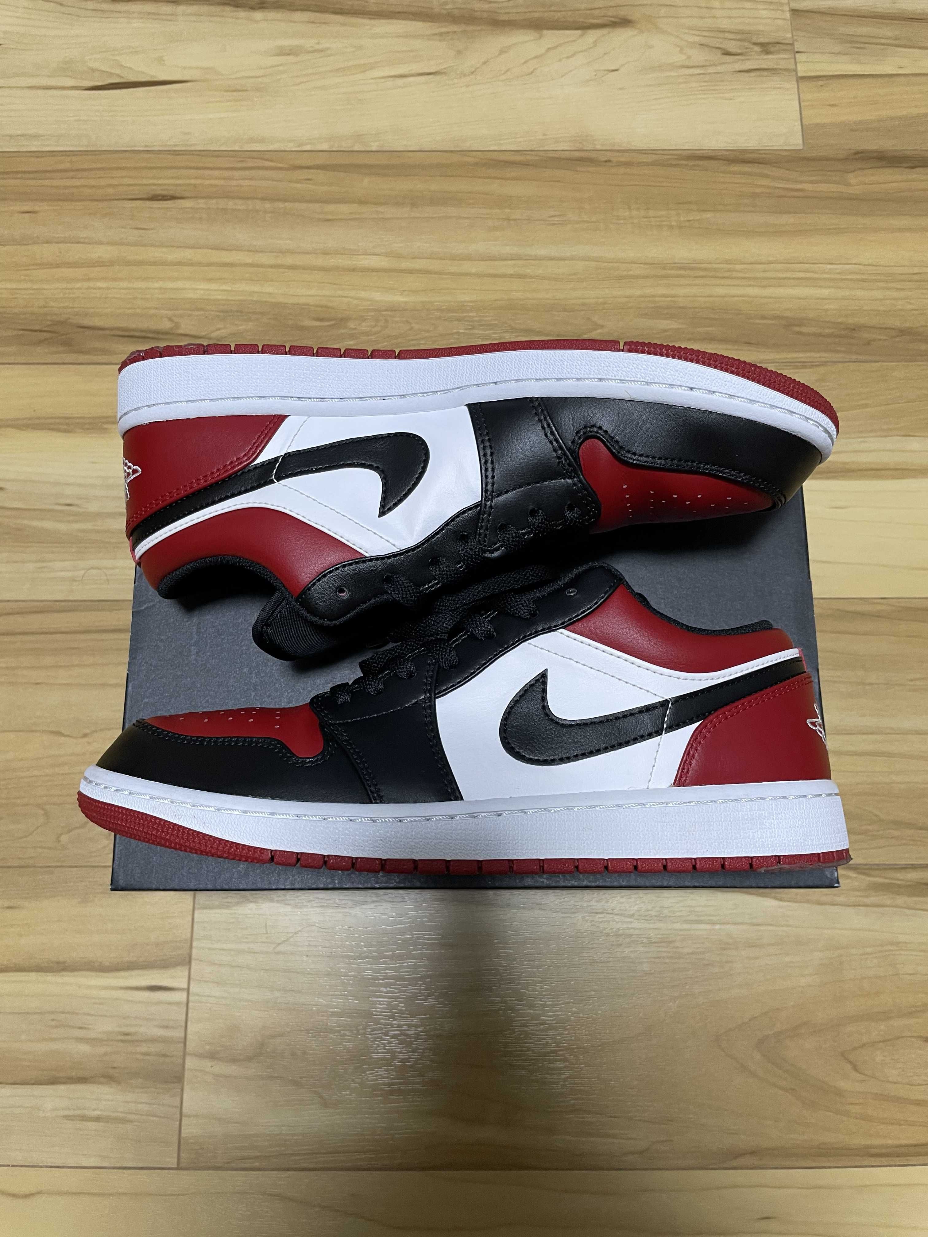 Nike Air Jordan 1 Low "Bred Toe"