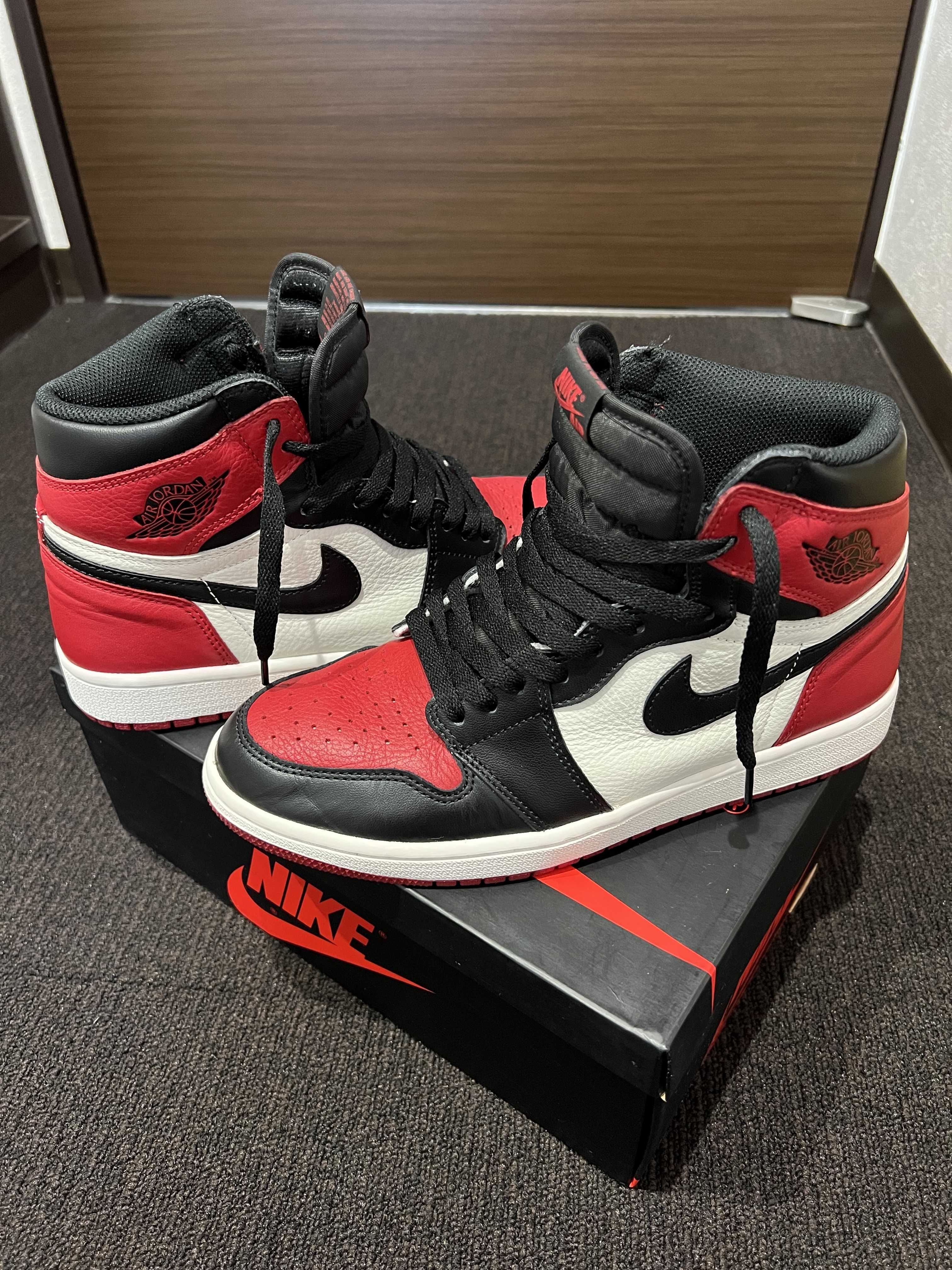 Nike Air Jordan 1 Retro High OG "Bred Toe"