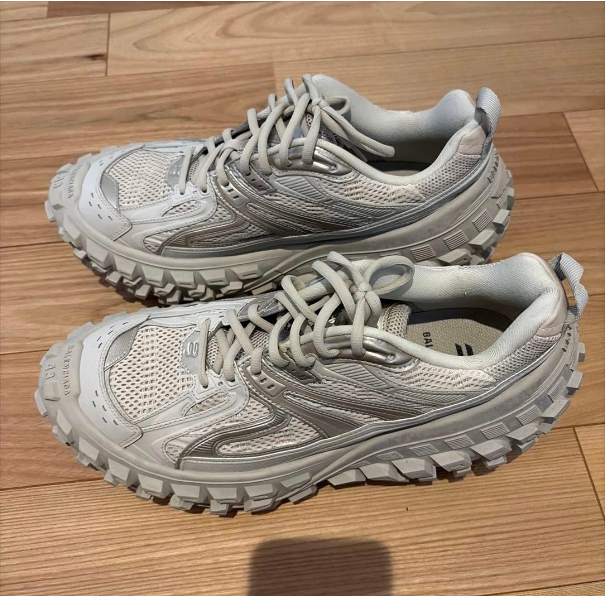BALENCIAGA Bouncer (Defender) Sneaker "Beige"