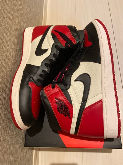 Nike Air Jordan 1 Retro High OG "Bred Toe"
