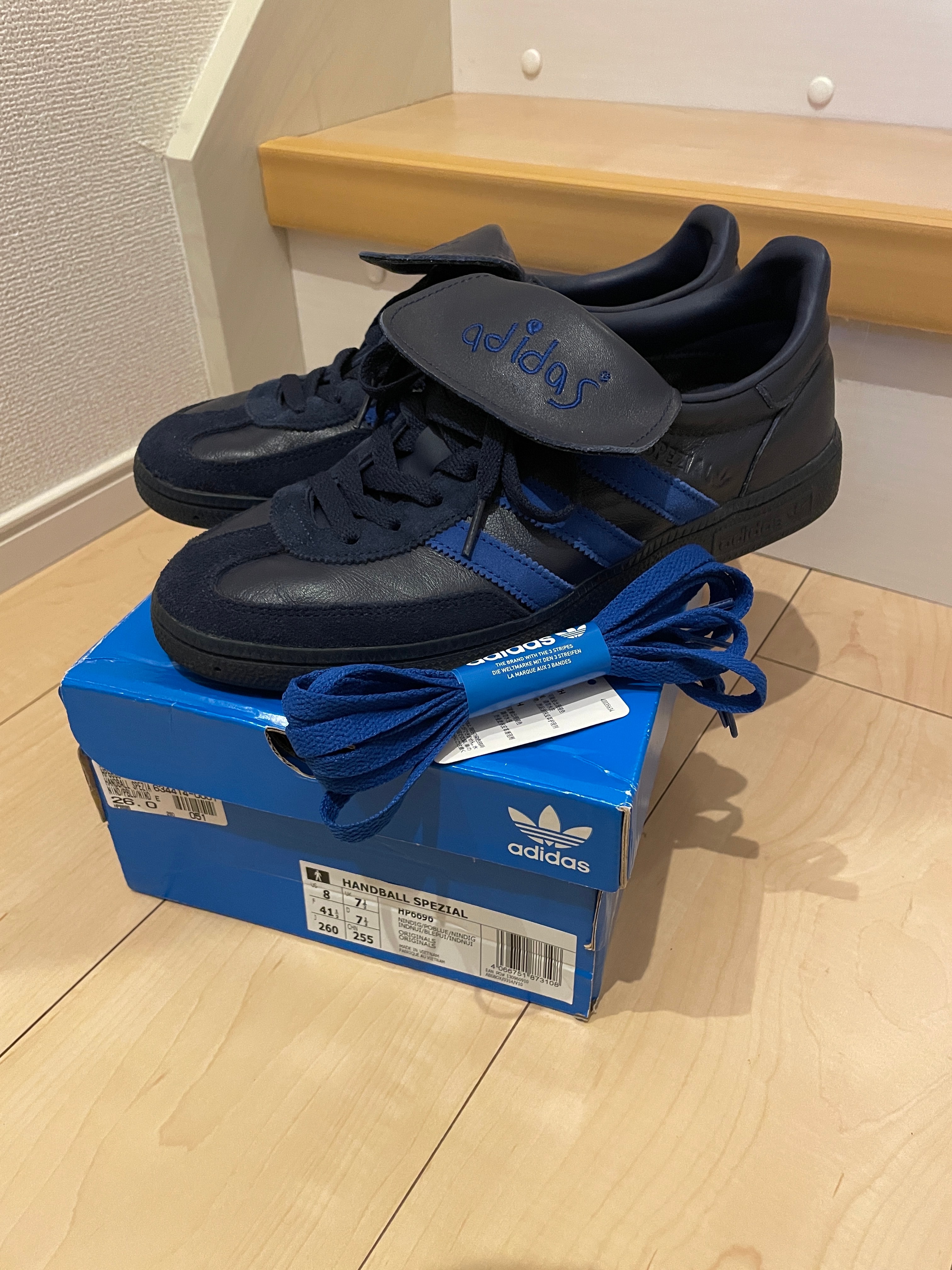 SHUKYU × E-WAX × adidas Handball Spezial "Night Indigo"